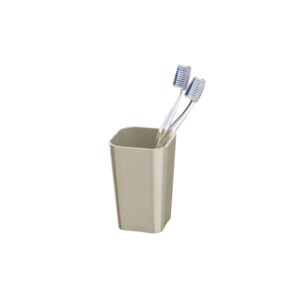 Wenko Candy Toothbrush Holder Tumbler Silver Wenko Candy Toothbrush Holder Tumbler Silver